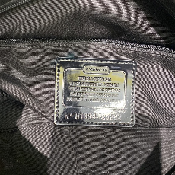 Coach Violet Purple Ocelot Signature Leopard Print Bag - Great Condition - Picture 4 of 9